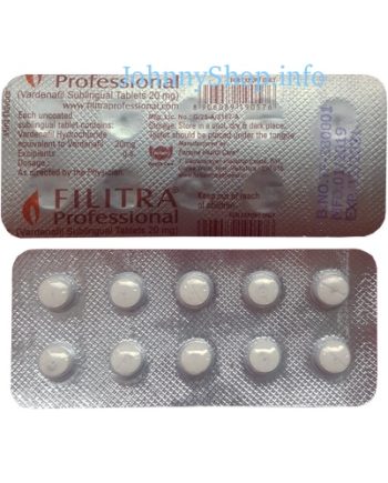 Filitra Professional 20mg 10tab, Варденафил