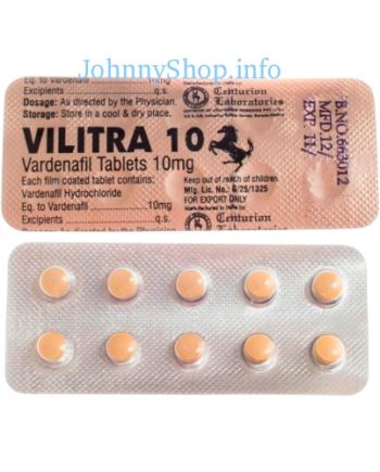 Vilitra 10mg 10tab, Варденафил